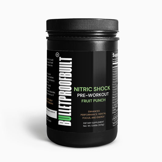 Nitric Shock Pre-Workout Powder (Fruit Punch)